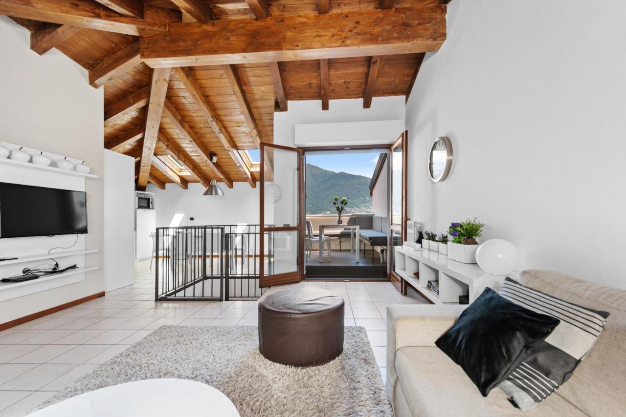 Casacamelia 35, 3 Bdrm With View Lake Como Apartman Acquaseria Kültér fotó